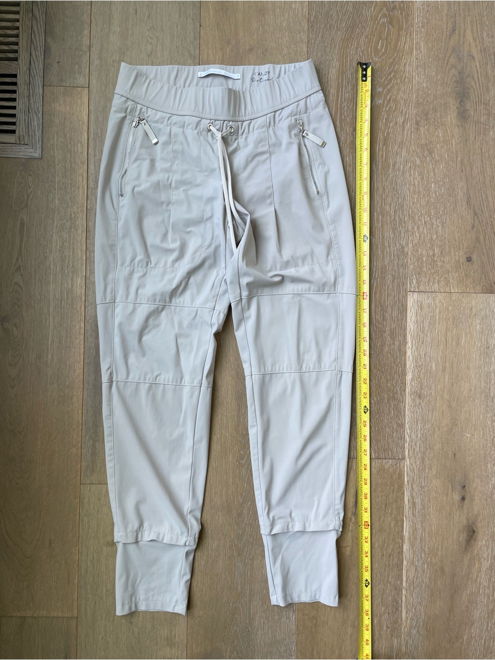 RAFFAELLO ROSSI Light Gray Jogger Pants 24 size 4